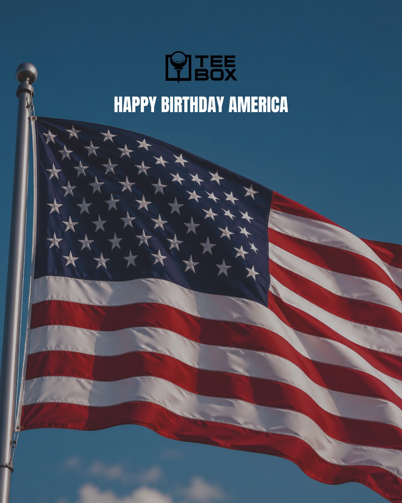 🇺🇸⛳️ Happy 250th birthday, America!

We hope everyone had an incredible Fourth of July weekend celebrating with family, friends, and&mdash;if you were lucky&mdash;a tee time or two. 🇺🇸🏌️&zwj;♂️

Happy Independence Day from all of us at Tee Box! We can&rsquo;t wait to see you back in the bays this week. ⛳️🇺🇸💙